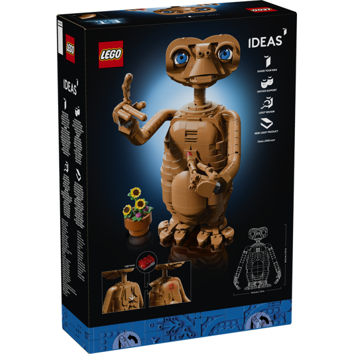 E.T. the Extra-Terrestrial - Lego Ideas 21370