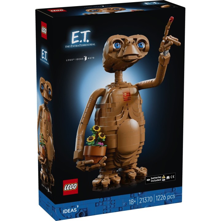 E.T. the Extra-Terrestrial - Lego Ideas 21370