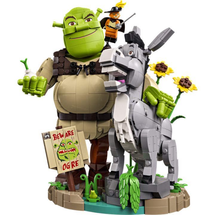 Shrek, Ciuchino e Gatto con gli Stivali - Lego 72423