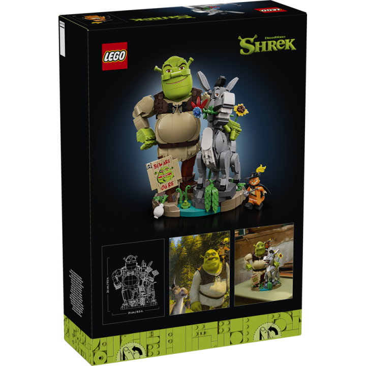 Shrek, Ciuchino e Gatto con gli Stivali - Lego 72423