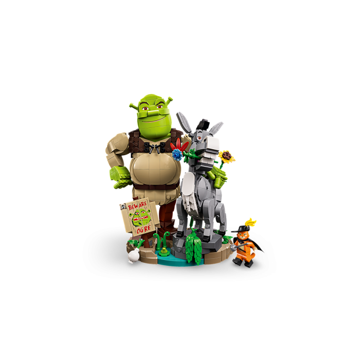 Shrek, Ciuchino e Gatto con gli Stivali - Lego 72423