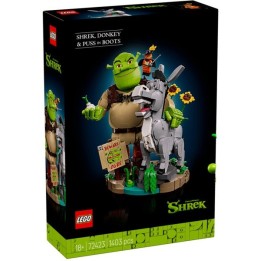 Shrek, Ciuchino e Gatto con gli Stivali - Lego 72423