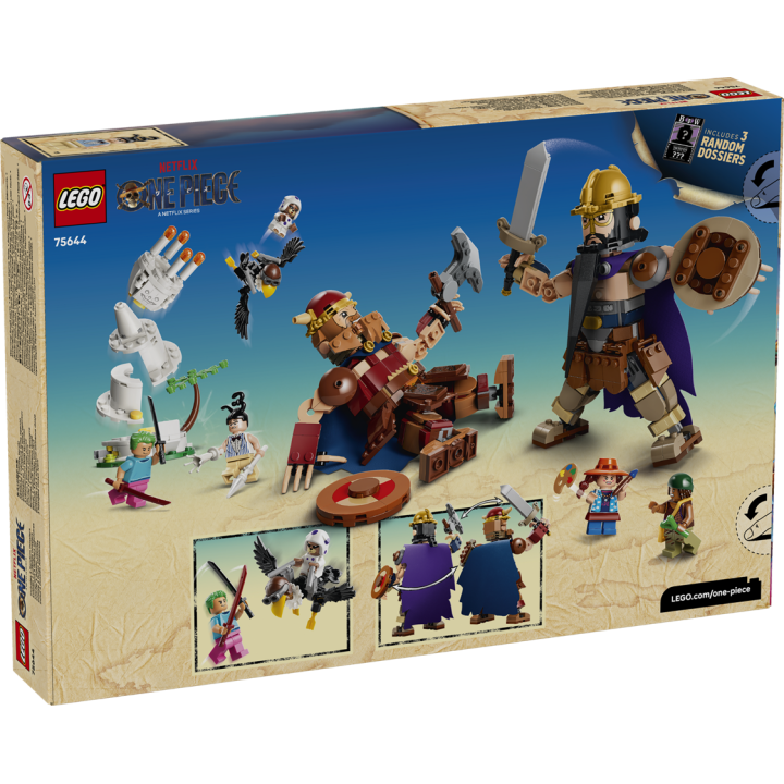 Dori contro Brogi – Giganti di Little Garden - Lego One Piece 75644