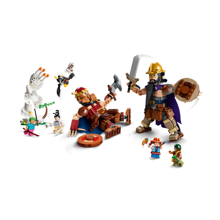 Dori contro Brogi – Giganti di Little Garden - Lego One Piece 75644