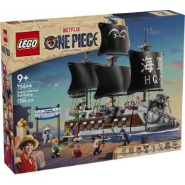 La nave da guerra di Garp - Lego One Piece 75646