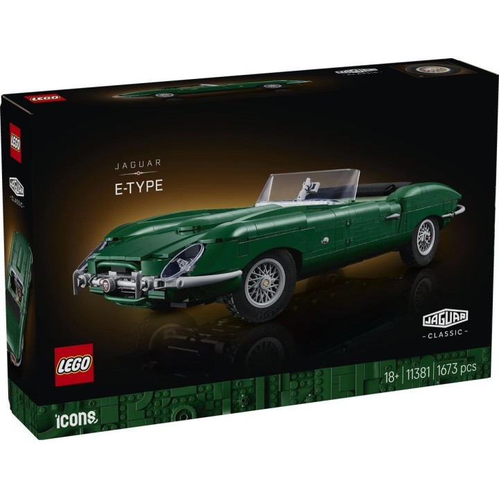 Jaguar E-Type - Lego Icons 11381
