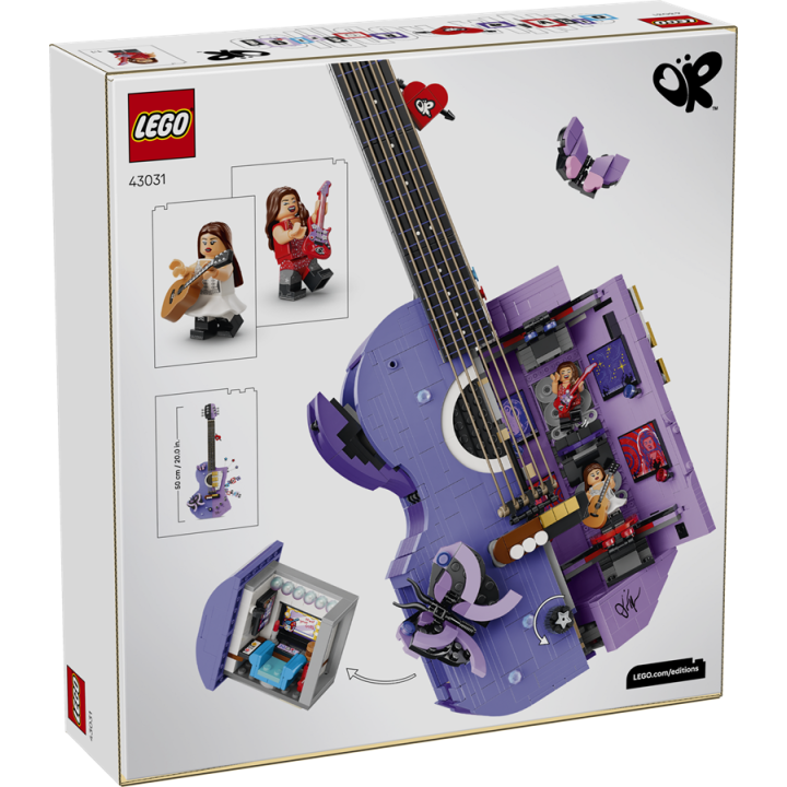 La chitarra bicolore di Olivia Rodrigo - Lego Editions 43031