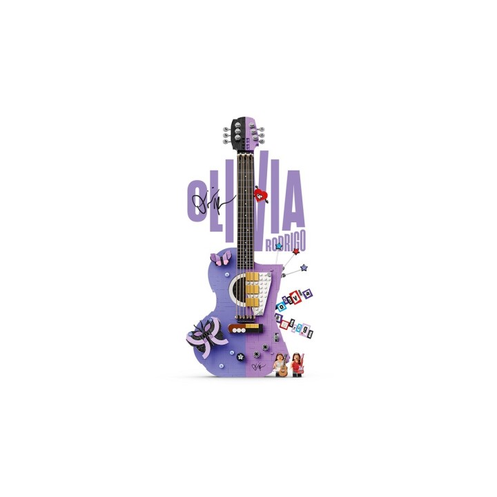La chitarra bicolore di Olivia Rodrigo - Lego Editions 43031