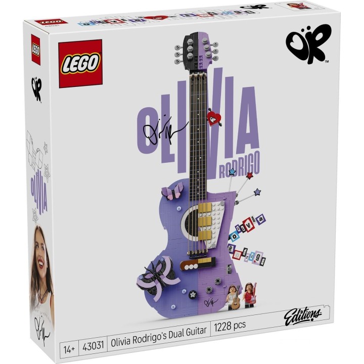 La chitarra bicolore di Olivia Rodrigo - Lego Editions 43031