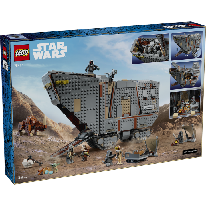 Sandcrawler™ e Mudhorn Offworld - Lego Star Wars 75453
