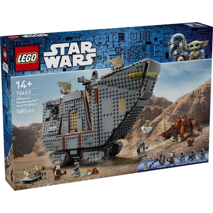 Sandcrawler™ e Mudhorn Offworld - Lego Star Wars 75453