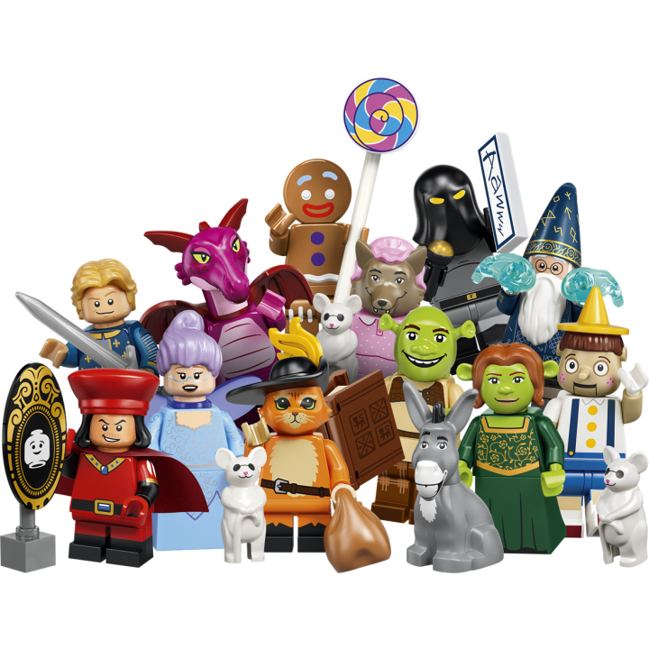 Serie Shrek - Serie Completa - Lego Minifigures 71053