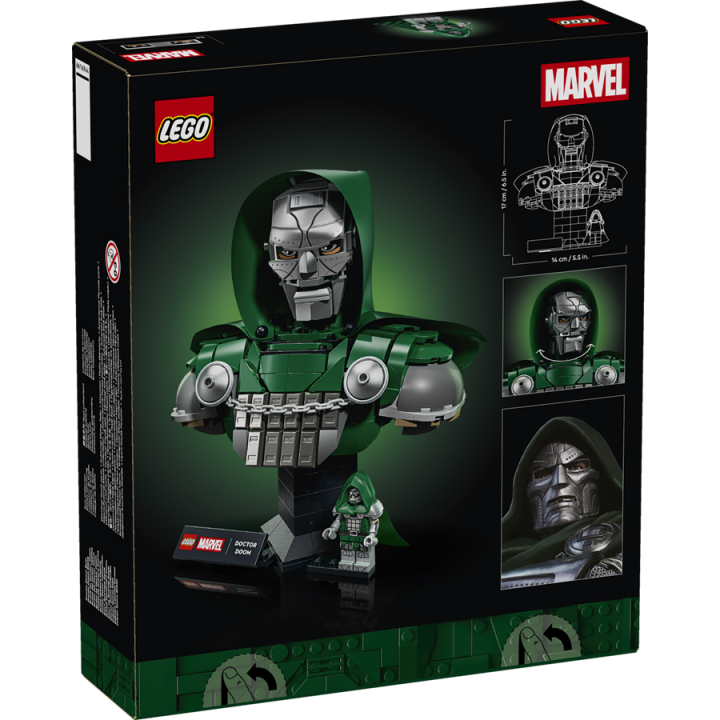 Busto del Dottor Destino - Lego Marvel 76345