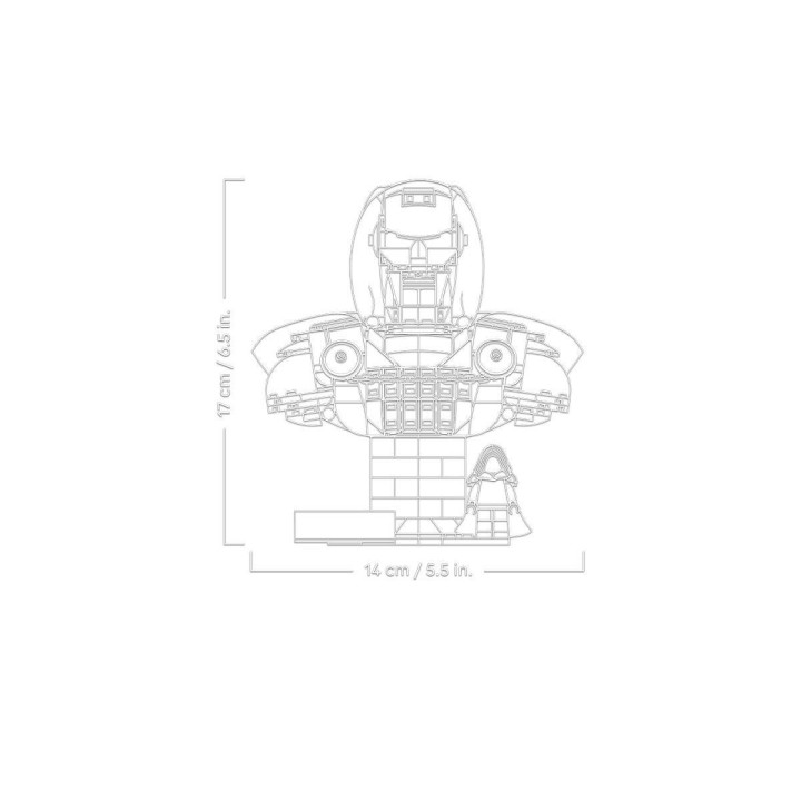 Busto del Dottor Destino - Lego Marvel 76345