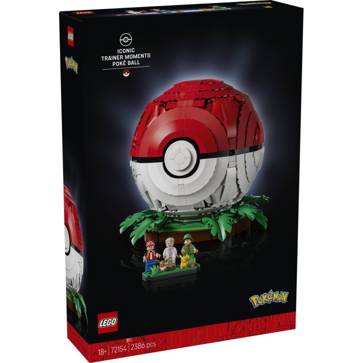 Momenti Allenatore iconici: Poké Ball - Lego Pokémon 72154