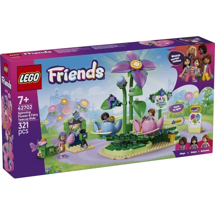 Giostra delle tazze da tè floreali - Lego Friends 42702