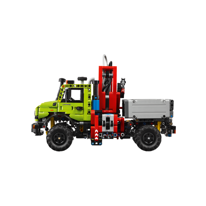 Mercedes-Benz Unimog U 5023 con gru - Lego Technic 42242