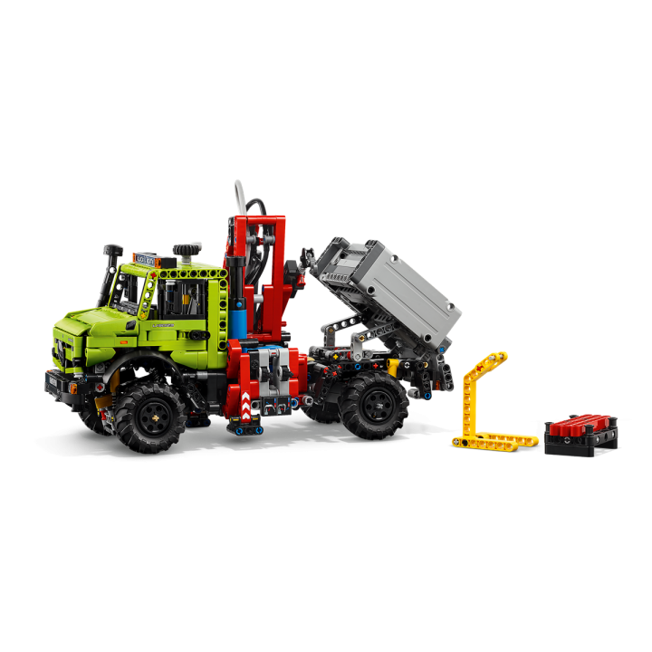 Mercedes-Benz Unimog U 5023 con gru - Lego Technic 42242