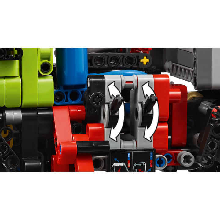 Mercedes-Benz Unimog U 5023 con gru - Lego Technic 42242
