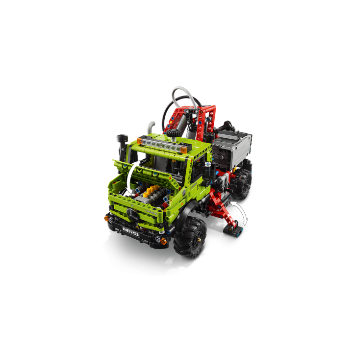 Mercedes-Benz Unimog U 5023 con gru - Lego Technic 42242
