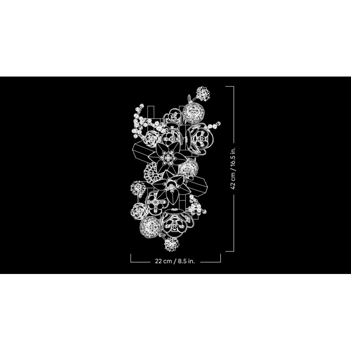 Parete floreale - Lego Botanicals 11503