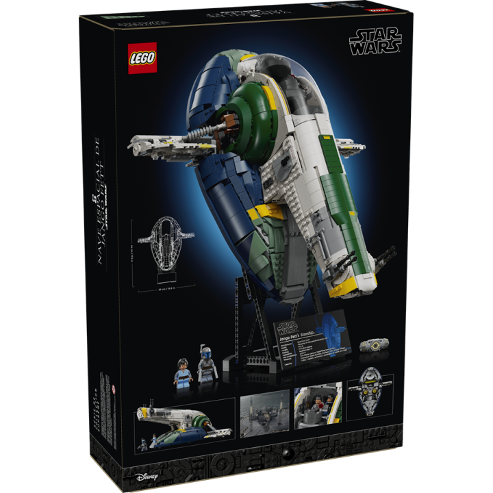 Astronave di classe Firespray di Jango Fett - Lego Star Wars 75409