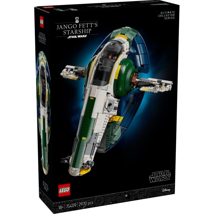 Astronave di classe Firespray di Jango Fett - Lego Star Wars 75409