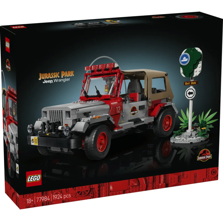 Jurassic Park Jeep® Wrangler - Lego Jurassic World 77984