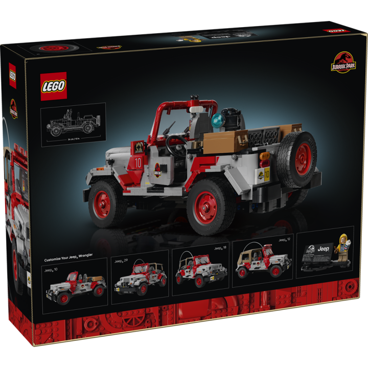 Jurassic Park Jeep® Wrangler - Lego Jurassic World 77984