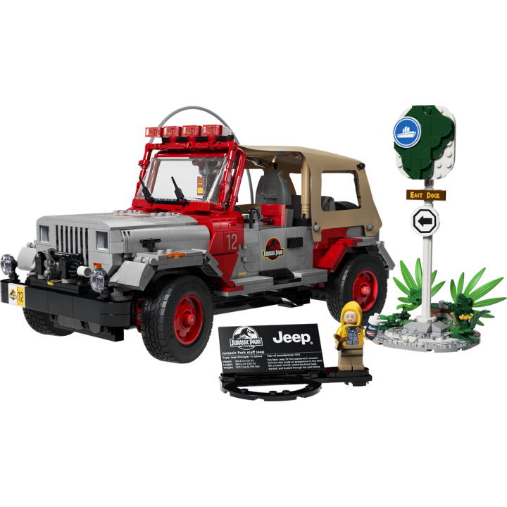Jurassic Park Jeep® Wrangler - Lego Jurassic World 77984