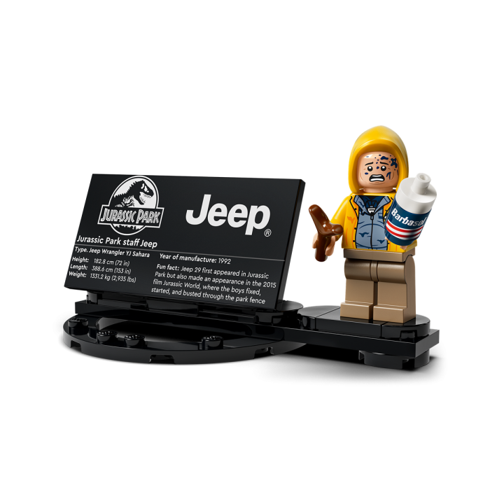 Jurassic Park Jeep® Wrangler - Lego Jurassic World 77984
