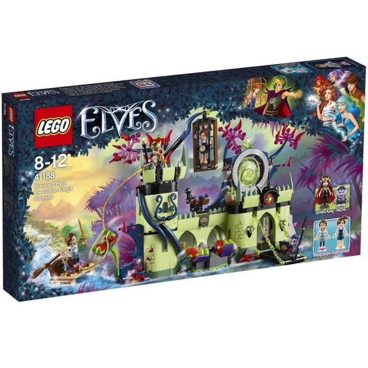Evasione dalla fortezza del Re dei Goblin - Lego Elves 41188