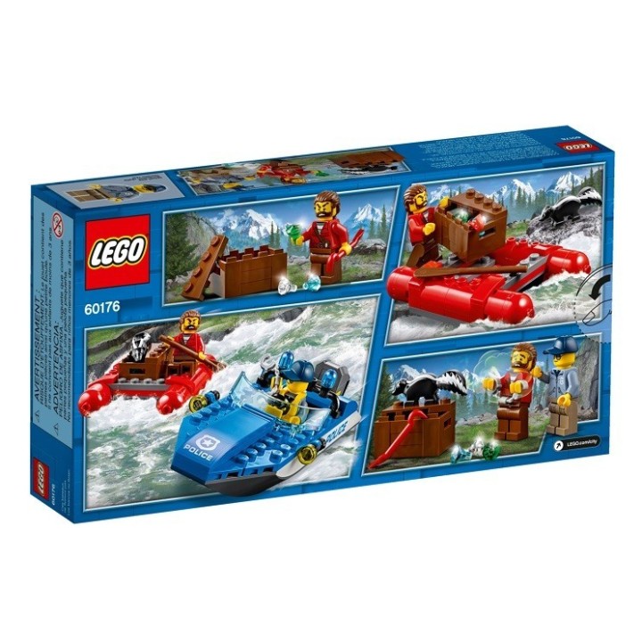 Fuga sul fiume - Lego City 60176