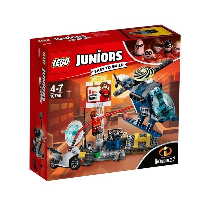 Inseguimento sul tetto di Elastigirl - Lego Juniors 10759