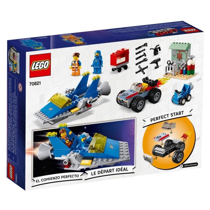 Emmet e l'officina Aggiustatutto di Benny! - Lego 70821