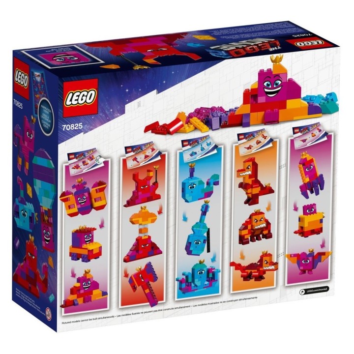 La scatola "costruisci quello che vuoi" della Regina Wello Ke Wuoglio! - The Lego Movie 2 70825