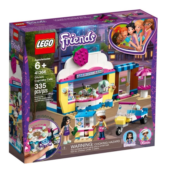 Il Cupcake Café di Olivia - Lego Friends 41366