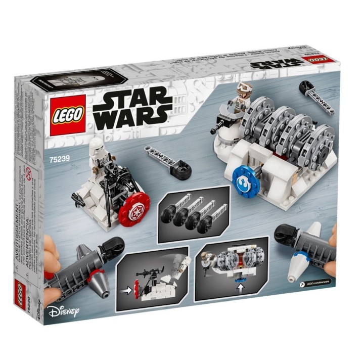 Action Battle - Attacco al generatore di Hoth - Lego Star Wars 75239
