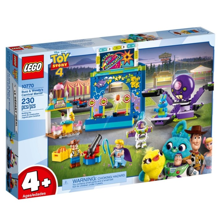 Buzz e Woody e la mania del carnevale! - Lego Toy Story 4 10770
