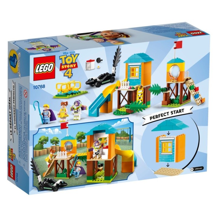 Avventura al parco giochi di Buzz e Bo Peep - Lego Toy Story 4 10768