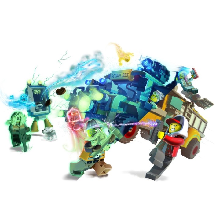 Autobus di intercettazione paranormale 3000 - Lego Hidden Side 70423