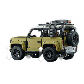 Land Rover Defender - Lego Technic 42110 - MondoBrick.it