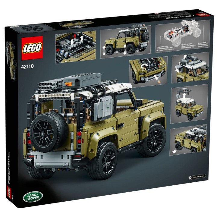 Land Rover Defender - Lego Technic 42110 - MondoBrick.it