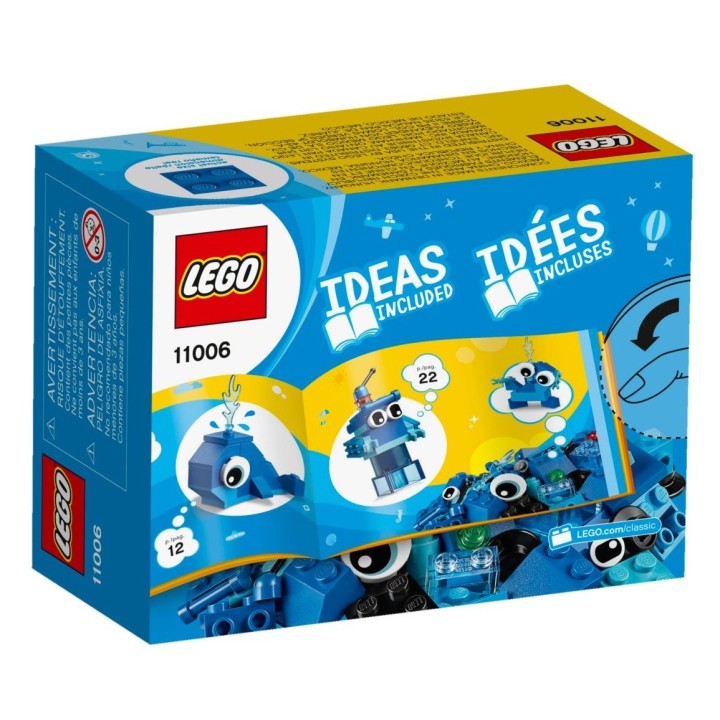 Mattoncini blu creativi - Lego Classic 11006