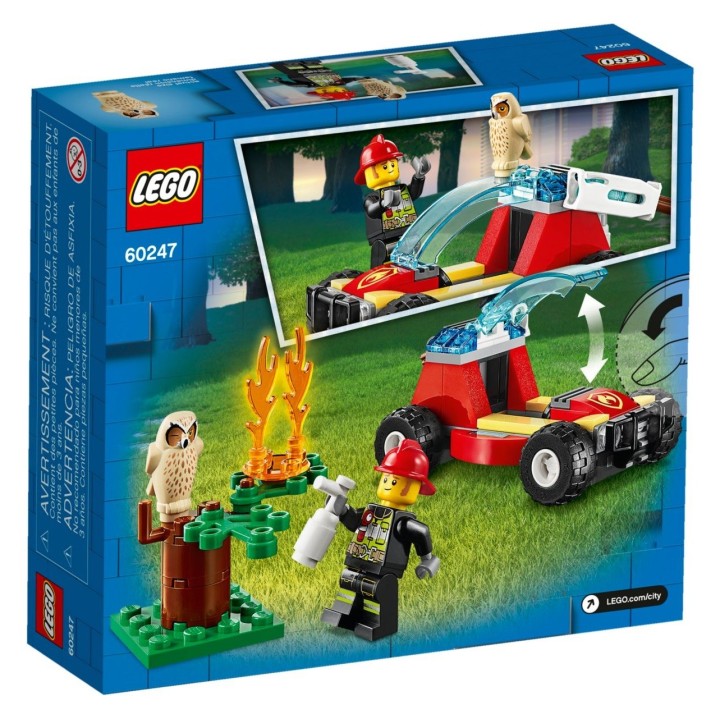 Incendio nella foresta - Lego City 60247