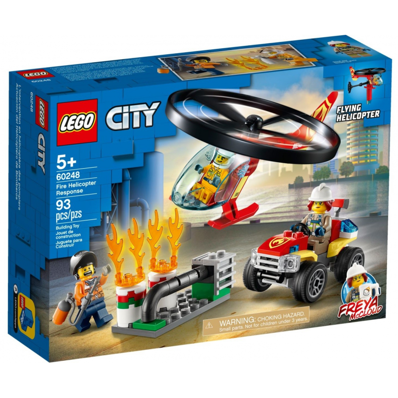Elicottero dei pompieri - Lego City 60248