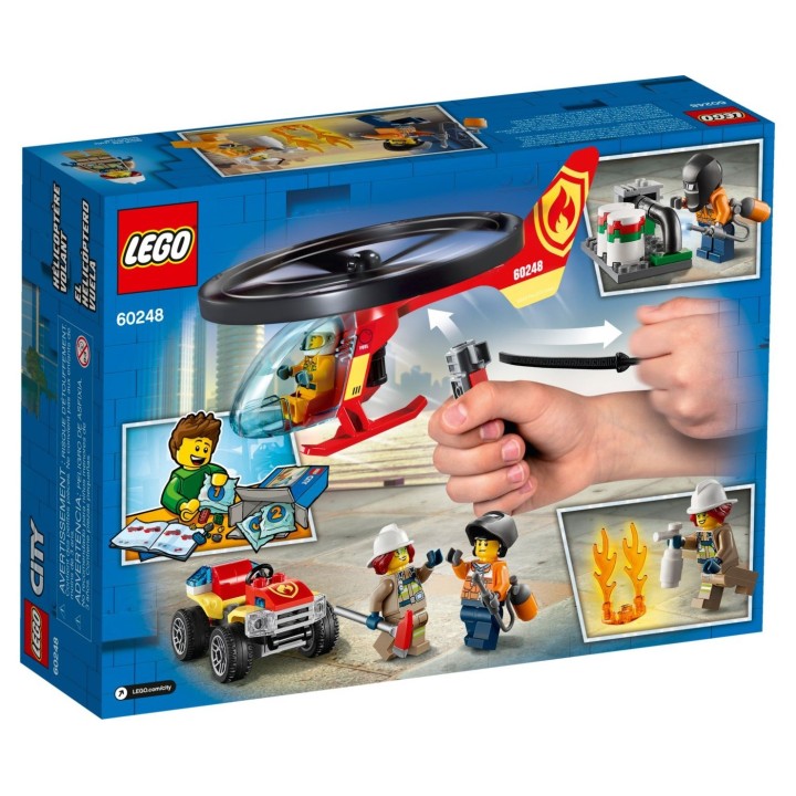 Elicottero dei pompieri - Lego City 60248