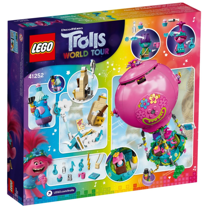 Avventura in mongolfiera di Poppy - Lego Trolls 41252