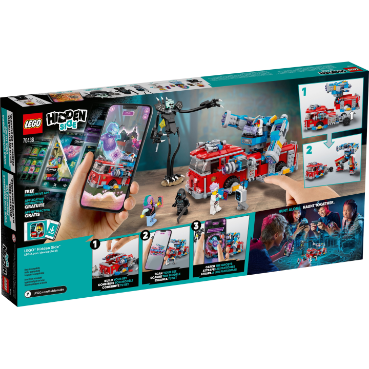 Camion dei pompieri Phantom 3000 - Lego Hidden Side 70436
