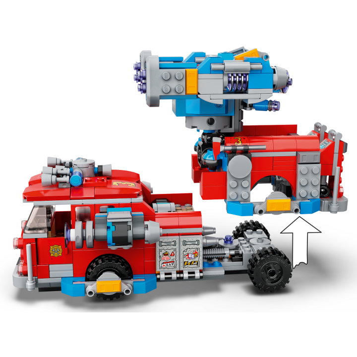 Camion dei pompieri Phantom 3000 - Lego Hidden Side 70436